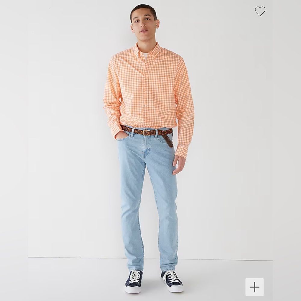 J. Crew Light Blue Slim Straight Jeans